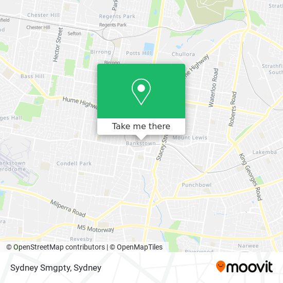 Sydney Smgpty map