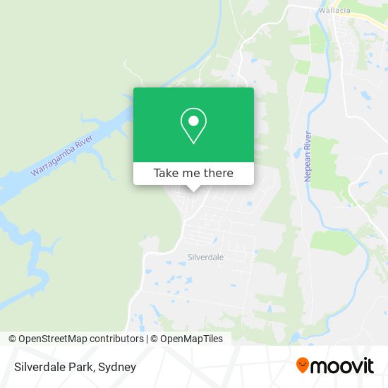 Silverdale Park map