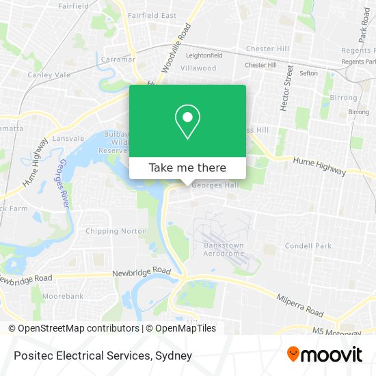 Positec Electrical Services map