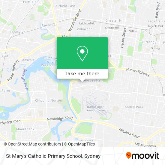 St Mary's Catholic Primary School map