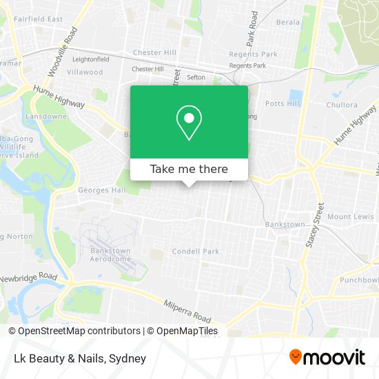 Lk Beauty & Nails map