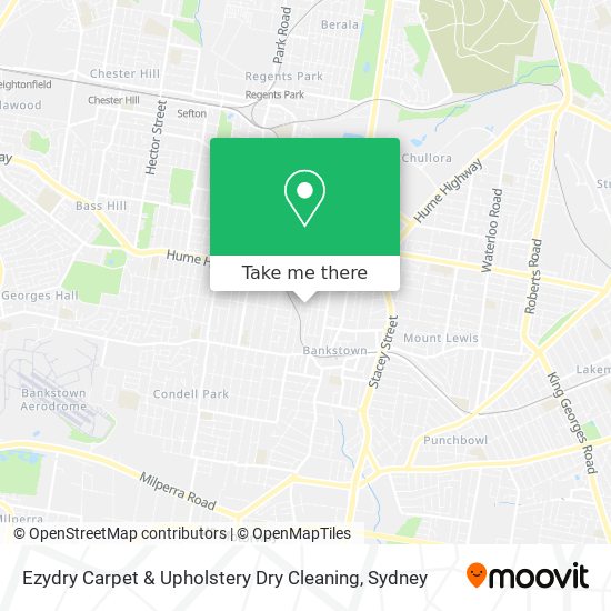 Ezydry Carpet & Upholstery Dry Cleaning map