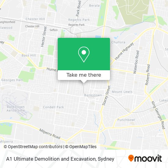 A1 Ultimate Demolition and Excavation map