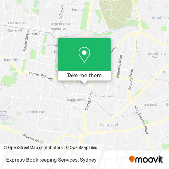 Express Bookkeeping Services map