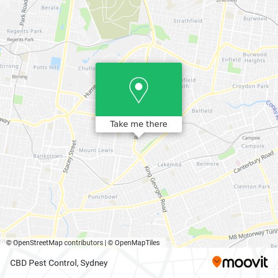 CBD Pest Control map