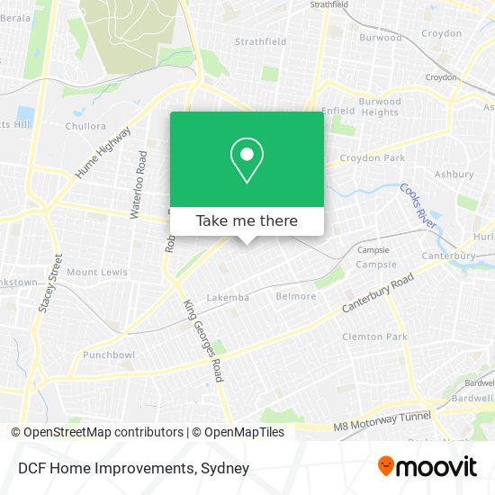 DCF Home Improvements map