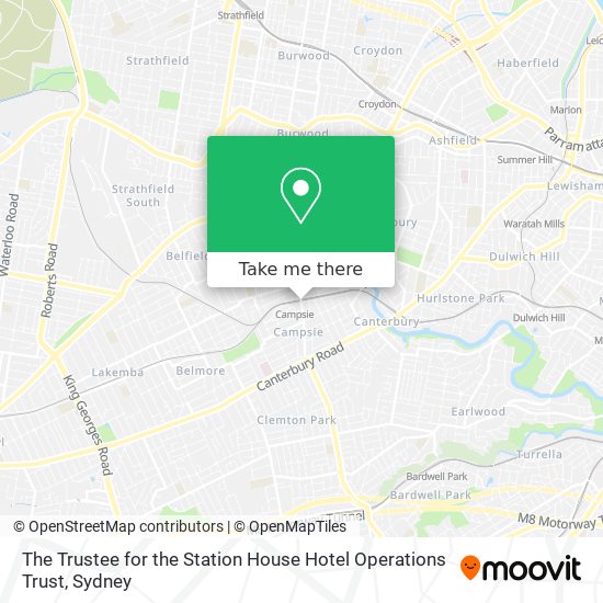 The Trustee for the Station House Hotel Operations Trust map