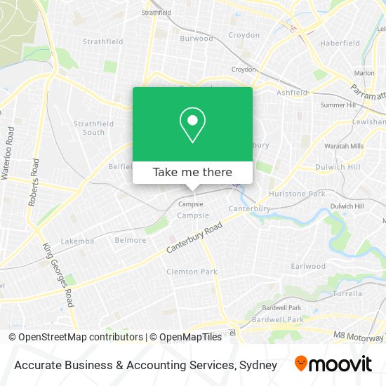 Accurate Business & Accounting Services map