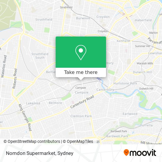 Mapa Nomdon Supermarket