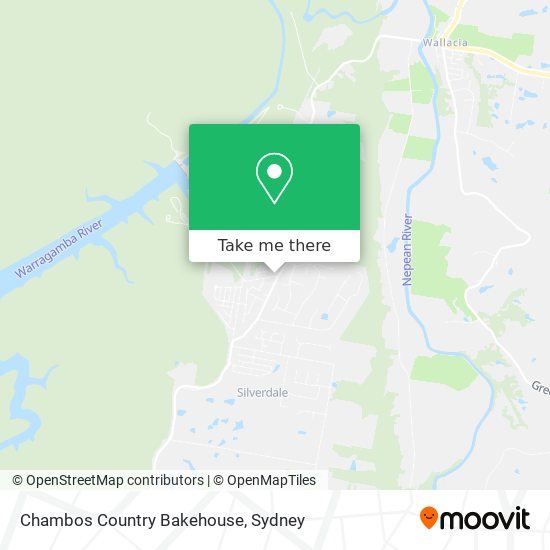 Chambos Country Bakehouse map