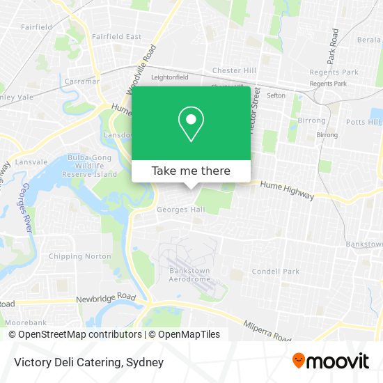 Victory Deli Catering map