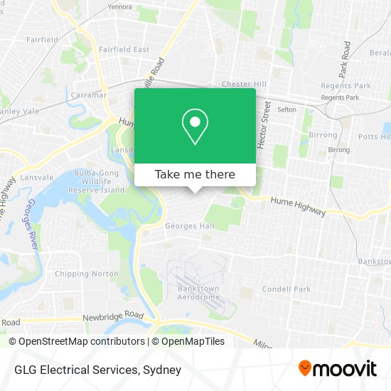 GLG Electrical Services map