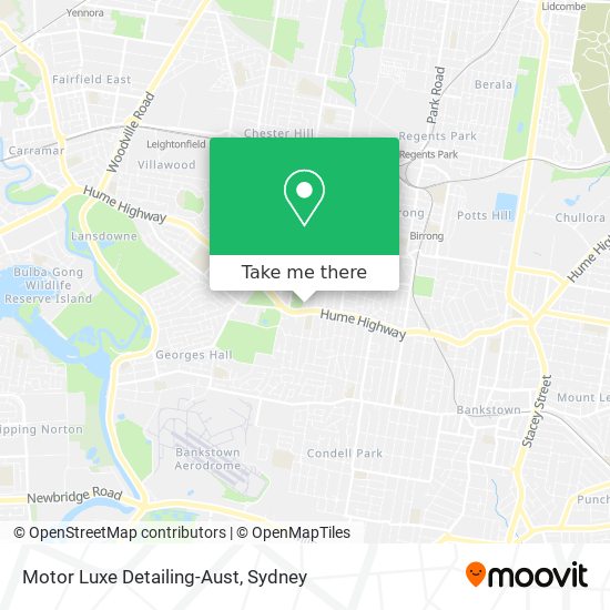 Motor Luxe Detailing-Aust map