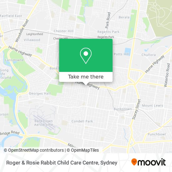 Mapa Roger & Rosie Rabbit Child Care Centre