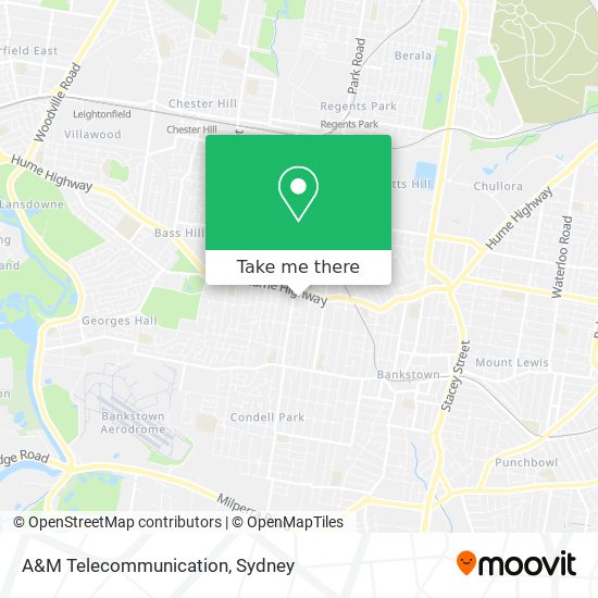 A&M Telecommunication map