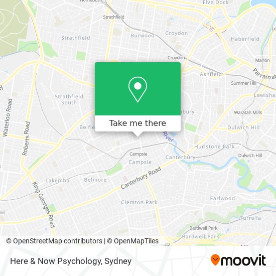 Mapa Here & Now Psychology