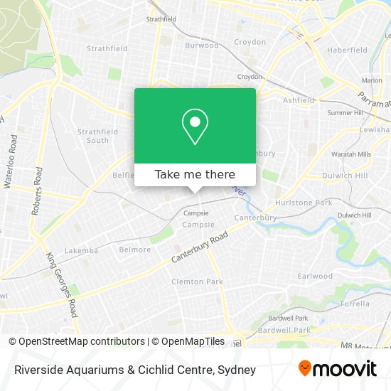 Riverside Aquariums & Cichlid Centre map