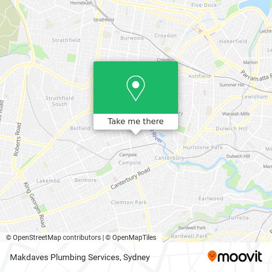 Makdaves Plumbing Services map