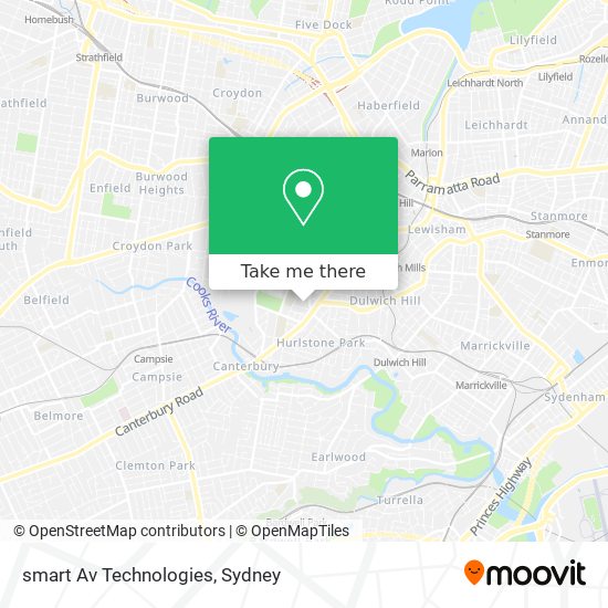 smart Av Technologies map