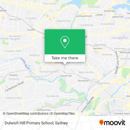 Dulwich Hill Primary School map