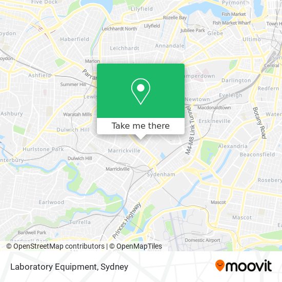 Laboratory Equipment map