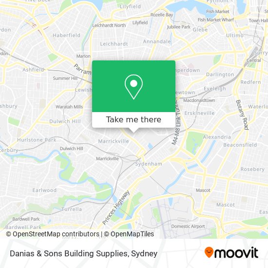 Danias & Sons Building Supplies map