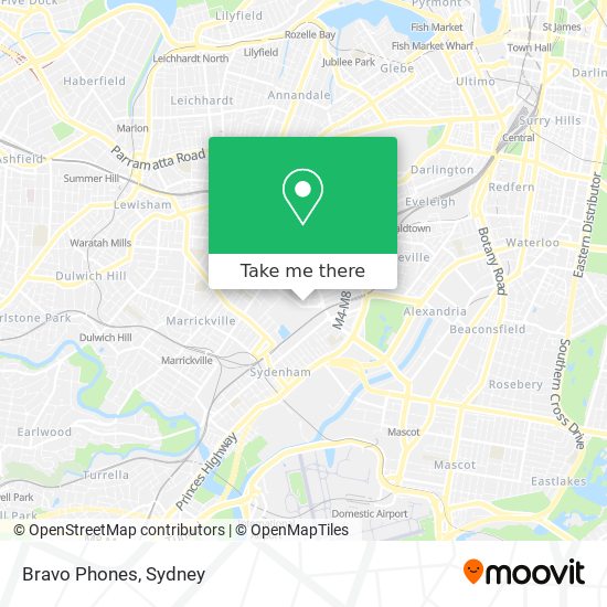 Bravo Phones map