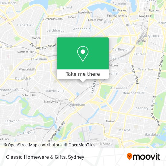 Classic Homeware & Gifts map