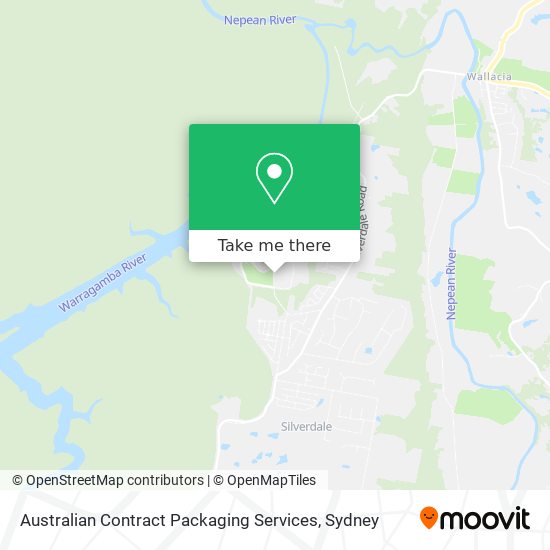 Australian Contract Packaging Services map