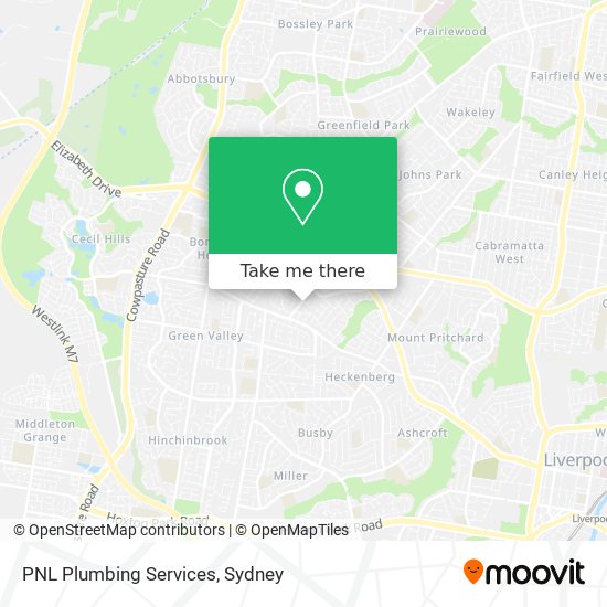 PNL Plumbing Services map