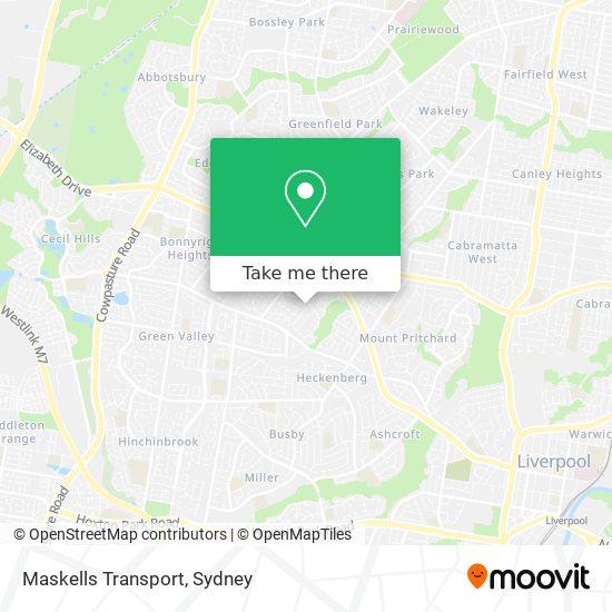 Maskells Transport map