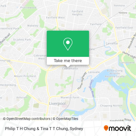 Mapa Philip T H Chung & Tina T T Chung
