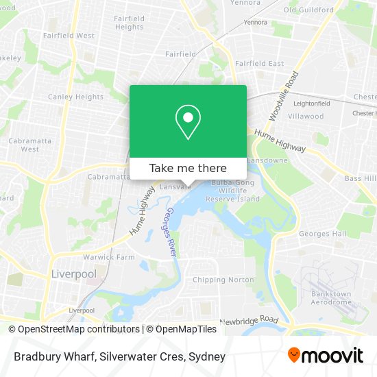 Bradbury Wharf, Silverwater Cres map