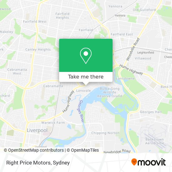 Right Price Motors map