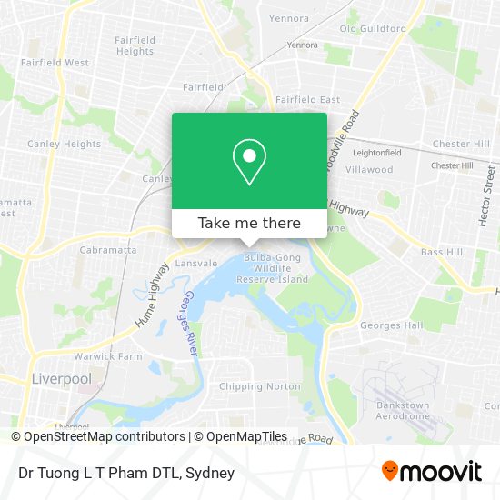 Dr Tuong L T Pham DTL map