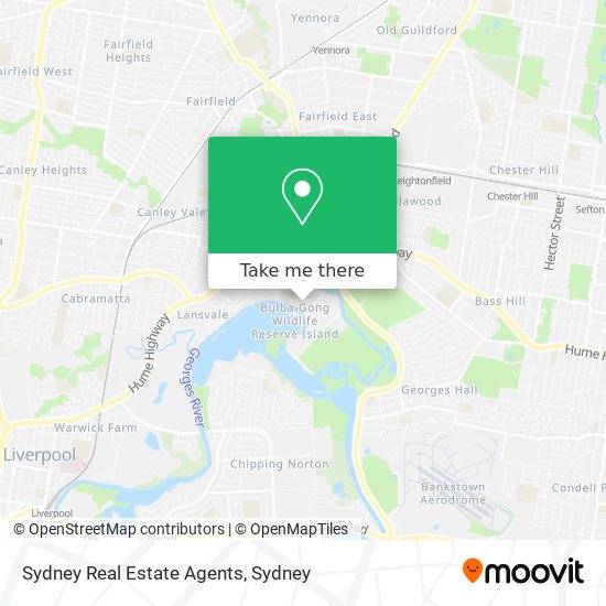 Mapa Sydney Real Estate Agents