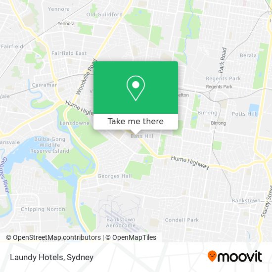 Laundy Hotels map