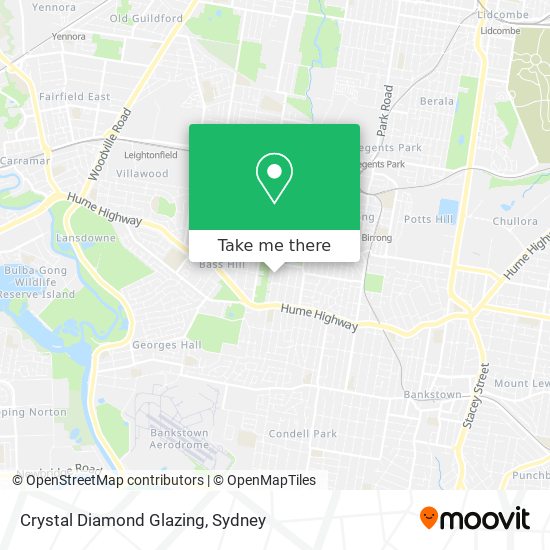 Crystal Diamond Glazing map