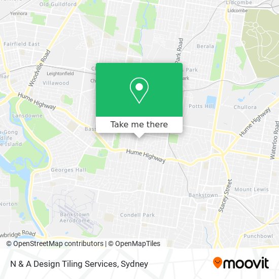 N & A Design Tiling Services map