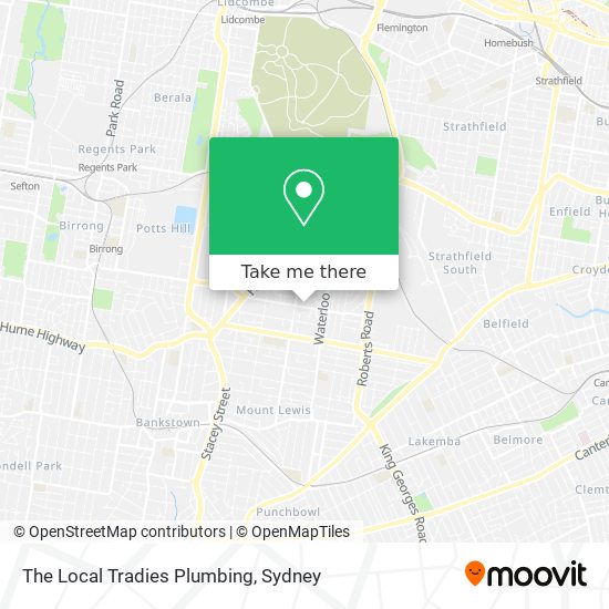 Mapa The Local Tradies Plumbing