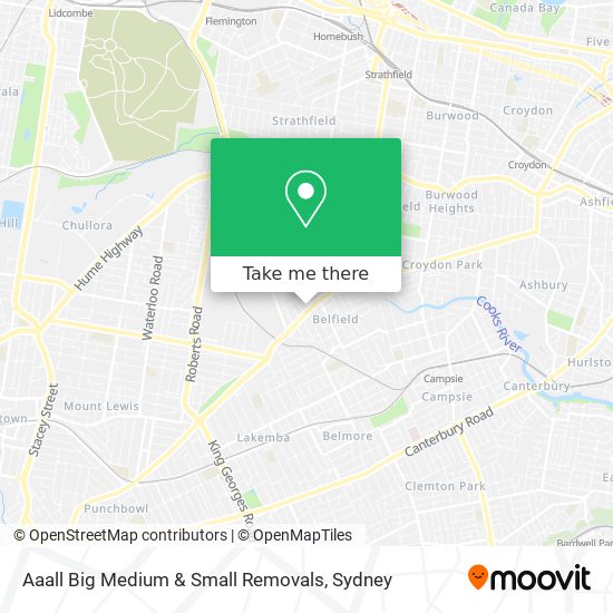 Aaall Big Medium & Small Removals map