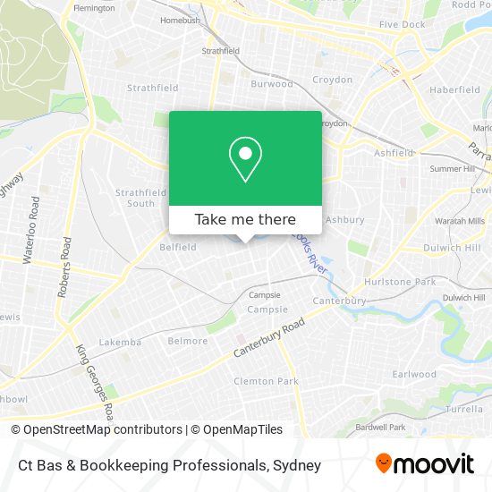 Ct Bas & Bookkeeping Professionals map