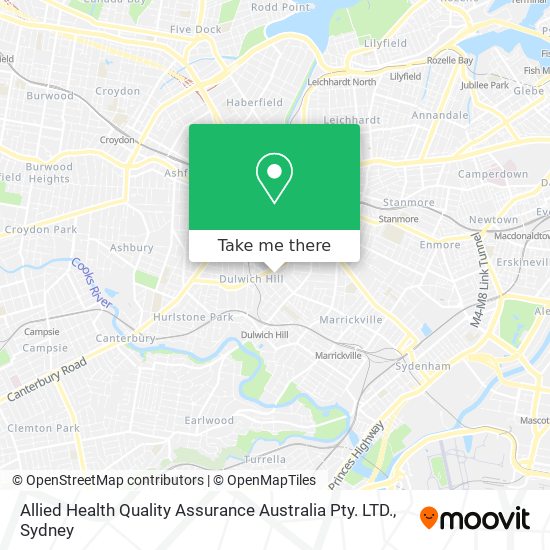 Allied Health Quality Assurance Australia Pty. LTD. map