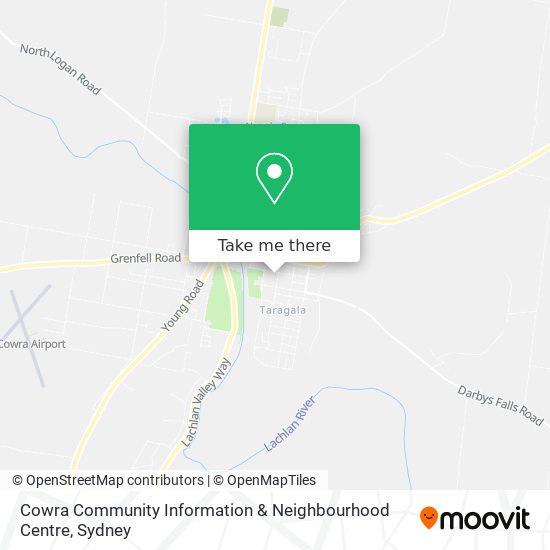 Cowra Community Information & Neighbourhood Centre map