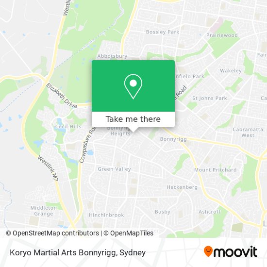 Koryo Martial Arts Bonnyrigg map