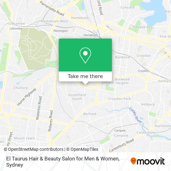 El Taurus Hair & Beauty Salon for Men & Women map