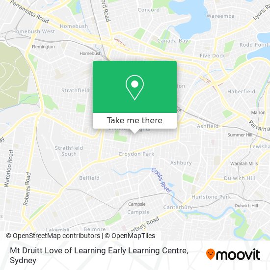 Mapa Mt Druitt Love of Learning Early Learning Centre