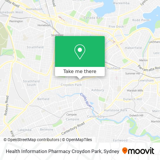 Mapa Health Information Pharmacy Croydon Park