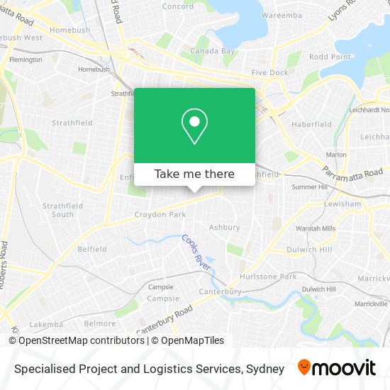 Specialised Project and Logistics Services map