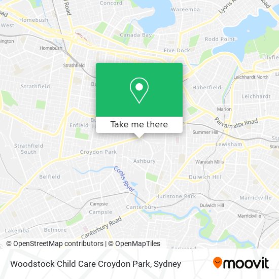 Woodstock Child Care Croydon Park map